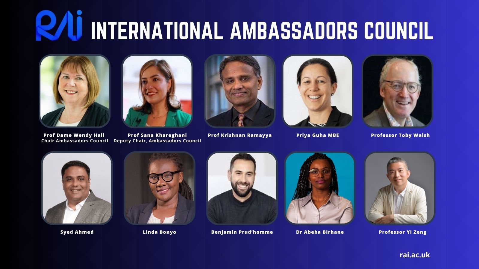 Responsible AI UK Launches International Ambassadors Council to Advance Trustworthy and Inclusive AI